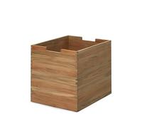Fritz Hansen Caja de almacenaje Cutter. grande Teak