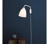 FRITZ HANSEN Caravaggio aplique vidrio opalino