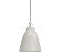 Fritz Hansen Caravaggio, lámpara de suspensión, gris claro/cable gris - ø25,8 cm