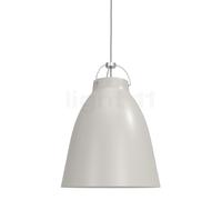 Fritz Hansen Caravaggio, lámpara de suspensión, gris claro/cable gris - ø40 cm
