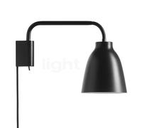 FRITZ HANSEN Caravaggio aplique, negro