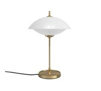 Fritz Hansen Lámpara de mesa Clam 50 cm Opal-brass