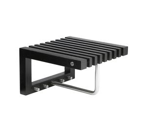 Fritz Hansen Estante perchero Cutter mini roble lacado negro