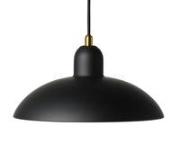 Fritz Hansen KAISER idell™ 6631-P, lámpara de suspensión, negro mate/latón