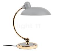 FRITZ HANSEN Kaiser Idell Luxus mate gris/latón