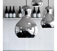 FRITZ HANSEN Lámpara colgante Calabash P1, plata