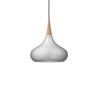 Fritz Hansen - Orient P1 Lámpara Colgante Mate Aluminio/ Roble