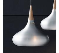 Fritz Hansen Lámpara colgante Orient P2 Aluminio lacado transparente