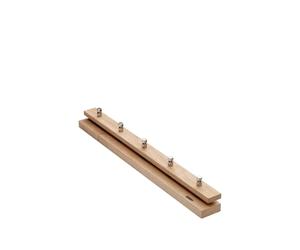 Fritz Hansen Perchero Cutter Roble. 5 pomos
