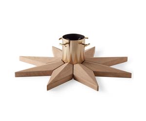 Fritz Hansen Pie para árbol de navidad Stella Ø50.5 cm roble