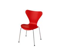 Fritz Hansen Silla de miniatura Series 7 Opium red