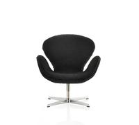 Fritz Hansen Silla de miniatura Svanen negro