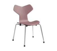 Fritz Hansen Silla infantil Grand Prix Wild rose fresno pintado-cromo