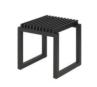 Fritz Hansen Taburete Cutter roble lacado negro