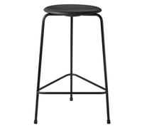 Fritz Hansen Taburete High Dot cuero Cowboy black