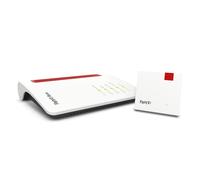 FRITZ! Mesh Set 7530 AX + 1200 AX Doble banda (2,4 GHz / 5 GHz) Wi-Fi 6 (802.11ax) Rojo, Blanco 4 3G Interno