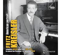 Fritz Kreisler : American portrait. Kreisler.