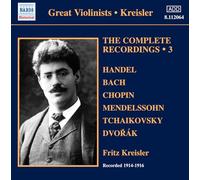 Fritz Kreisler - Intégrale Des Enregistrements /Vol.3