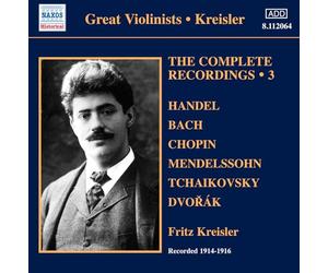 Fritz Kreisler - Intégrale Des Enregistrements /Vol.3
