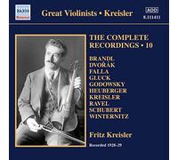 Kreisler, Fritz - Kreisler, Fritz: Complete Recordings, Vol. 10 (1928-1929)