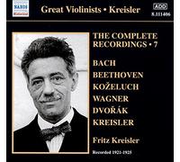 Keith, Charlton; Kreisler, Fritz; Kreisler, Hugo; Lamson, Carl - Kreisler, Fritz: Complete Recordings, Vol. 7 (1921-1925)