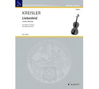 Fritz Kreisler: Liebesleid. Partituras para Violín, Piano