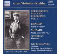 Fritz Kreisler Mozart / Brahms: Violin Concertos (CD) Album
