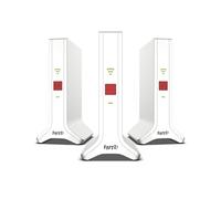FRITZ!Repeater FRITZ!Mesh Set 4200 3-pack Edition Inter Repetidor de red 4200 Mbit/s Rojo, Blanco