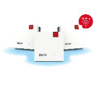 Fritz! Mesh WiFi Set 1600 3-pk Repeater WiFi6