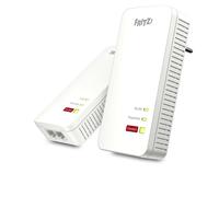 AVM Fritz!Powerline 1240 AX WLAN Set (Gigabit Powerline con Wi-Fi 6, Punto de Acceso WLAN, Ideal para transmisión de Medios, vídeos HD, TV por Internet, 1.200 Mbit/s, versión en alemán)