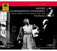 Fritz Reiner Die Meistersinger Von Nurnberg (Reiner, Vien (CD) (Importación USA)
