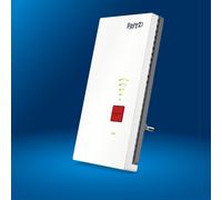 FRITZ!Repeater 2400 INT Transmisor y receptor de red Gris, Blanco 10, 100, 1000 Mbit/s