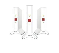 Fritz!repeater mesh set 4200 repetidor de red 4200 mbit/s rojo, blanco