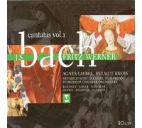 Fritz Werner - Bach : Cantatas Remastered Vol.1 10cd