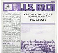 Fritz Werner: Bach Oratorio de Paques LP VG++/NM France Erato MUS 19012