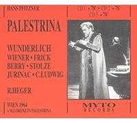 Fritz Wunderlich - Pfitzner: Palestrina (3 CD Set) Import (UK Import)