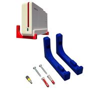 FritzBox 5690 Pro - Soporte de pared para AVM Fritz! FritzBox 5690 Pro (incluye material de fijación), color azul