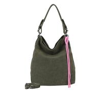 Fritzi aus Preußen Bitzi01 Suede Jacky Bolsa de hombro 34 cm aceituna