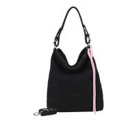 Fritzi aus Preußen Bitzi01 Suede Jacky Hobo Bag Black