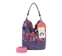 Fritzi aus Preußen Fritzi x Frida Kahlo Bolsa de hombro 37 cm púrpura
