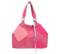 Fritzi aus Preußen bolso shopper bolso de hombro Izzy Medium Limited Happy Flocked Soft Berry rosa