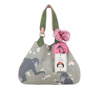 Fritzi aus Preußen Fritzi x Frida Kahlo Izzy Medium Limited Bolsa de compras 42 cm verde