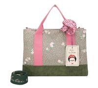 Fritzi aus Preußen Fritzi x Frida Kahlo Bolsa de compras 40 cm gris