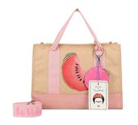 Fritzi aus Preußen Fritzi x Frida Kahlo Bolsa de compras 40 cm marrón