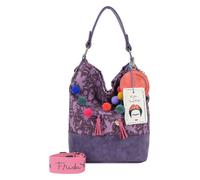 Fritzi aus Preußen Fritzi x Frida Kahlo Bolsa de hombro 37 cm púrpura