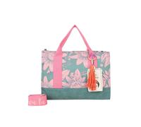 Fritzi aus Preußen Fritzi x Frida Kahlo Limited Bloom Bolsa de hombro 40 cm azul petróleo