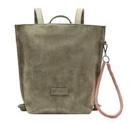 Fritzi aus Preußen Fritzi33N Vintage Mochila de la ciudad 35.5 cm verde oliva