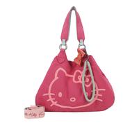 Fritzi aus Preußen Hello Kitty Head Flocked Canvas M Pink Cat