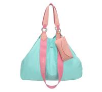 Fritzi Izzy Canvas Pooly Shopper Bolso Shopper Grande de Algodón Mujer Tote Vegano con Funda Gafas Desmontable para Playa Ciudad Festival Mar 36 x 50 x 16 cm, Menta
