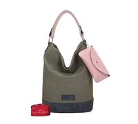 Fritzi aus Preußen Izzy07 Olga Canvas Bolsa de hombro 27 cm olive (FR5255524)
